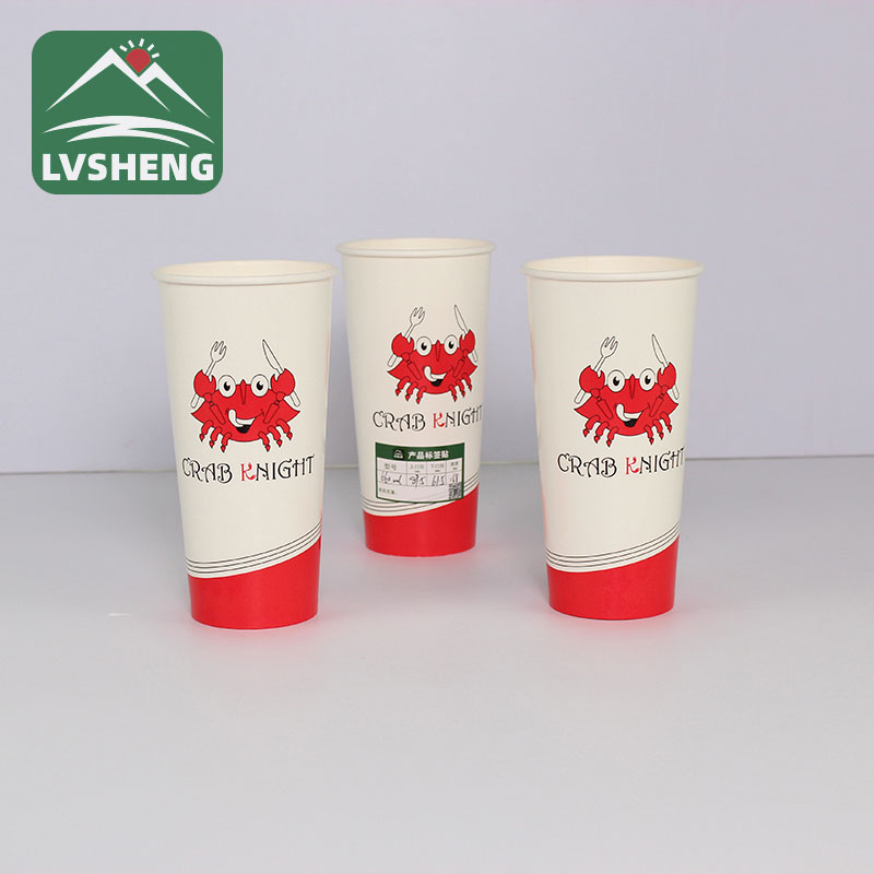 16oz ქაღალდის ჭიქა